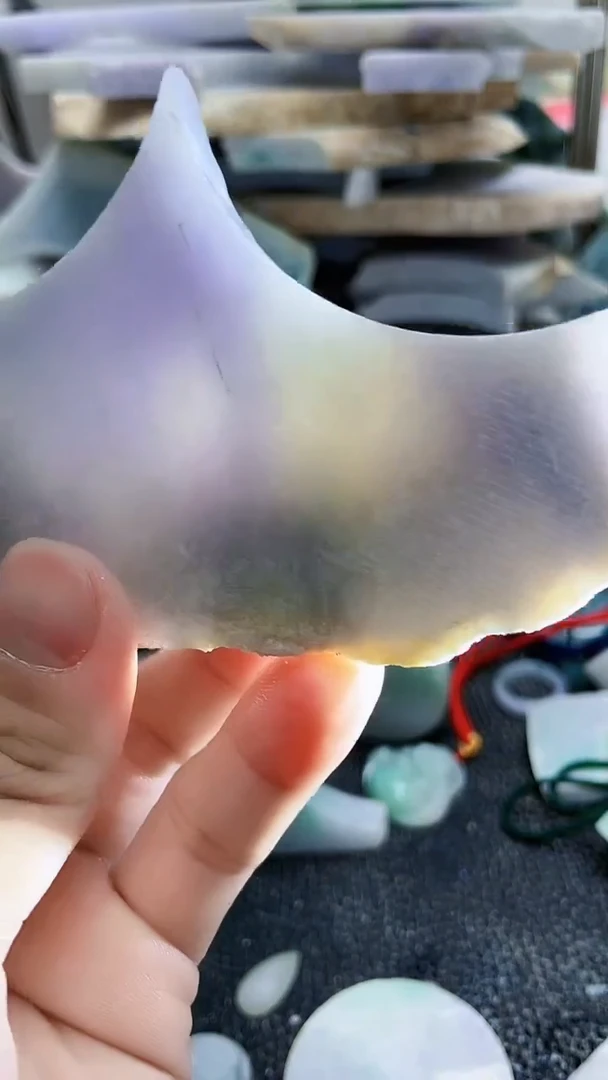 裸石翡翠天然A货翡翠板料