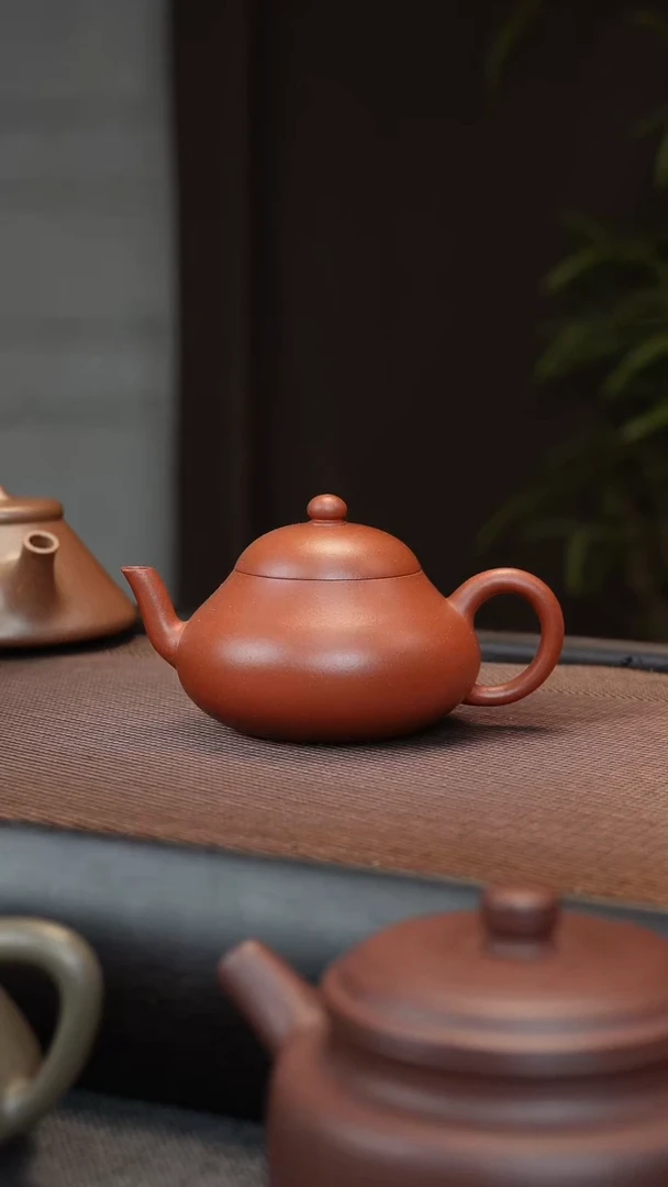 茶壶紫砂狂*子若思 梨形 100CC