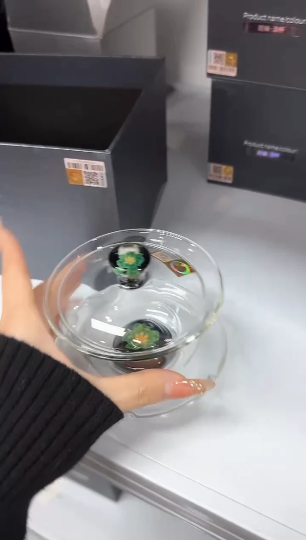 【闪购商品】@@禾器花语菡韵沁莲盖碗