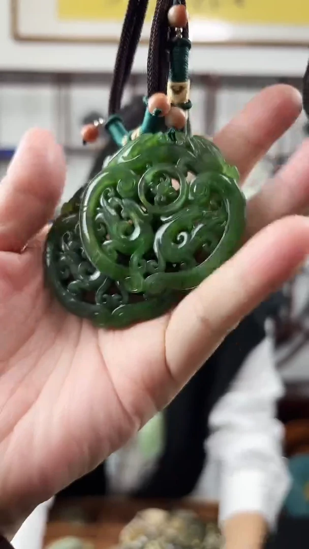 颈饰未镶嵌和田玉凤凰