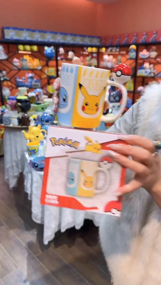 瓷片@@神奇宝贝第一世代陶瓷水杯（礼盒）