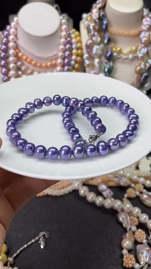 颈饰未镶嵌淡水珍珠多人