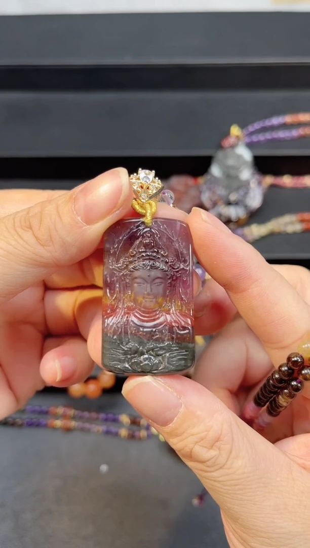 未镶嵌颈饰水晶【百晶灵儿】定制款