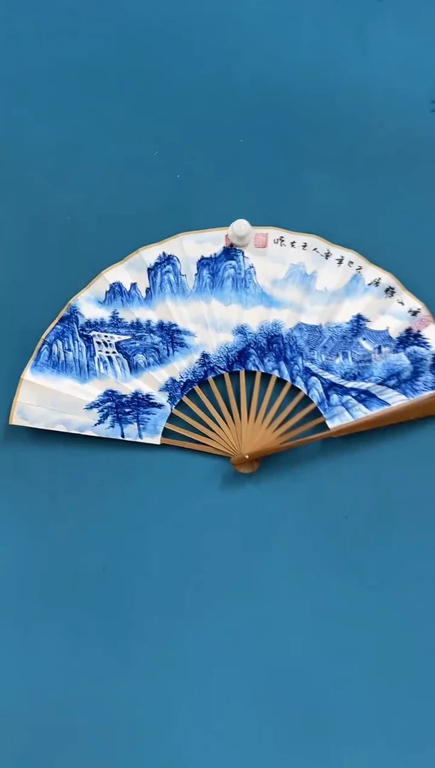 国画王夫怀-扇子-015