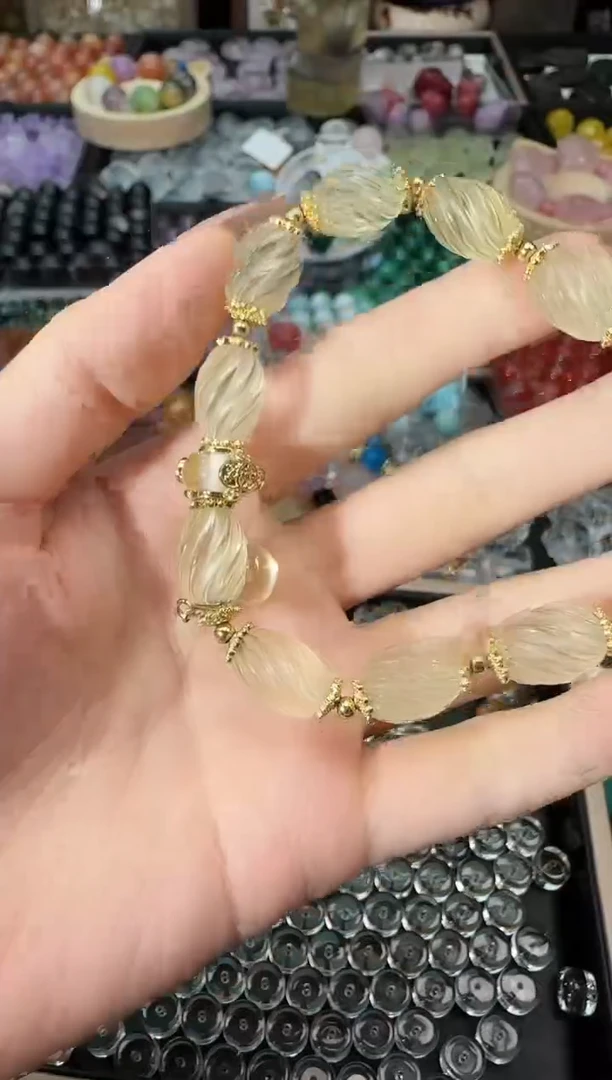 未镶嵌颈饰水晶1a多样性发其一/7.25/1个