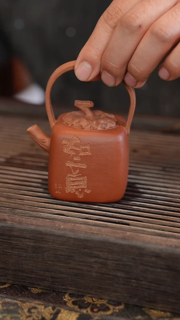 茶壶紫砂原矿手工制作