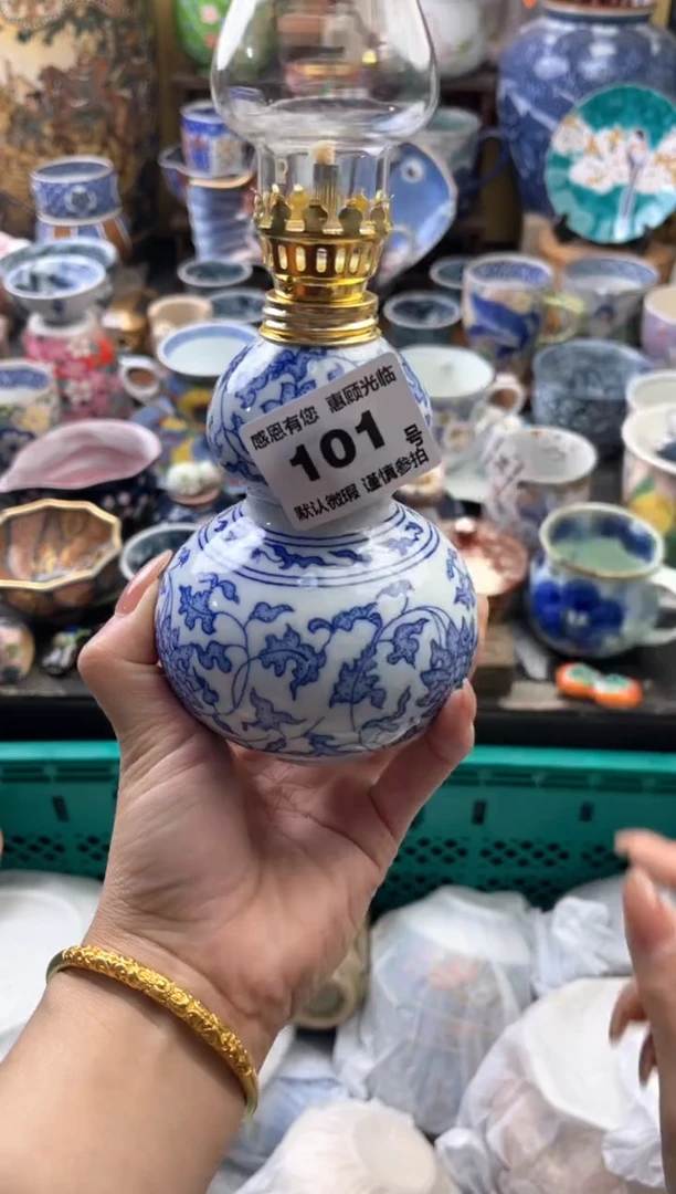 瓷片怎****雨101号六六工艺品瓷器