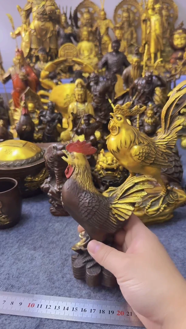 老黄黄铜摆件装饰品