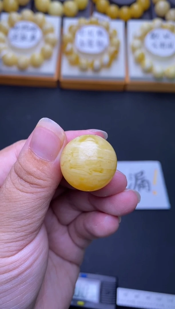 裸石琥珀未镶嵌大小姐珠宝严选54