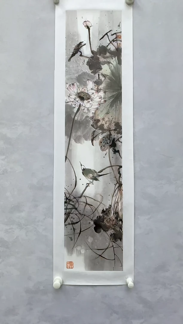 【闪购商品】纸本1付建老师国画作品