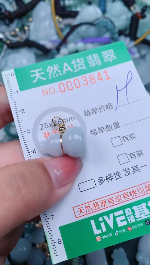 【闪购商品】翡翠颈饰未镶嵌.0003841