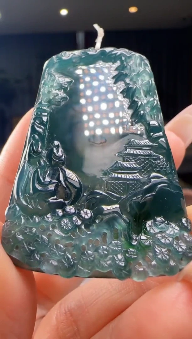 颈饰未镶嵌翡翠多样性发其一YJ@@960Q3J19789