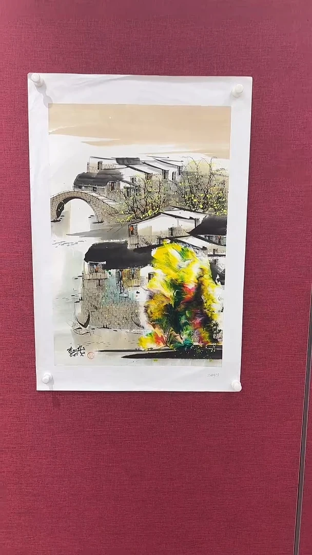 国画赵燮绘画2.7pc抽象山水画集作品