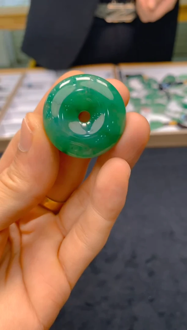 【闪购商品】石英质玉颈饰未镶嵌冰美人非洲翠079