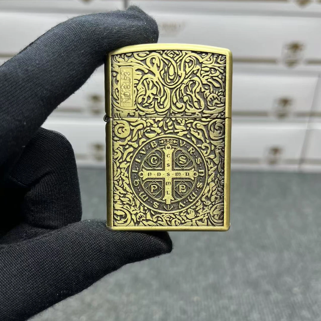 ZORRO古铜康斯坦丁双面防风煤油打火机ZK26-1