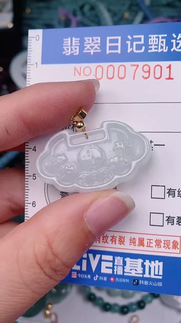 【闪购商品】翡翠颈饰未镶嵌00007901