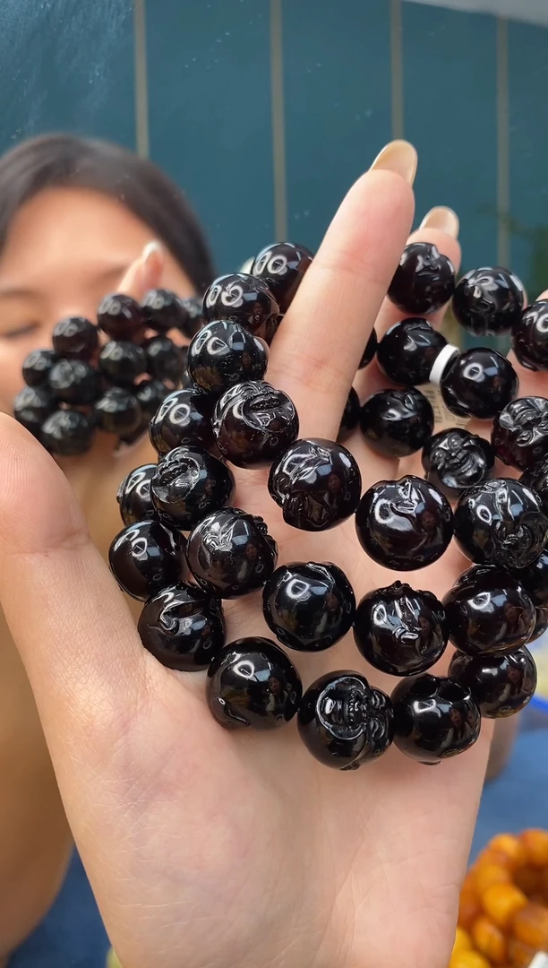 裸石琥珀未镶嵌12/24多样性发其一82