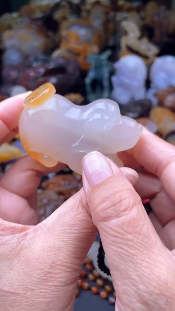 【闪购商品】玛瑙/玉髓颈饰未镶嵌AA