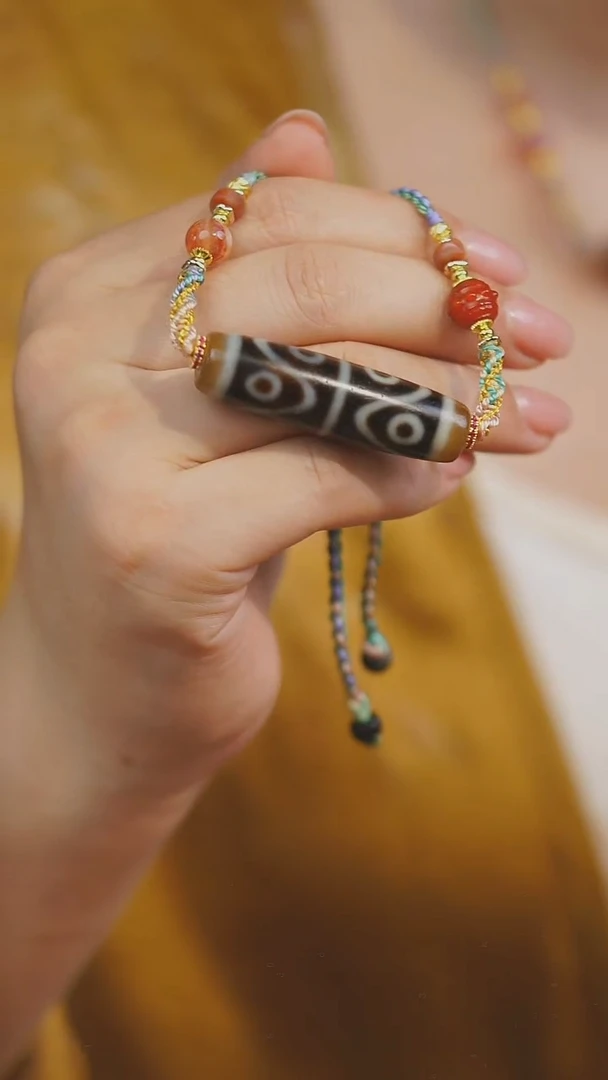 玛瑙/玉髓项链未镶嵌多样性发其一 水纹8