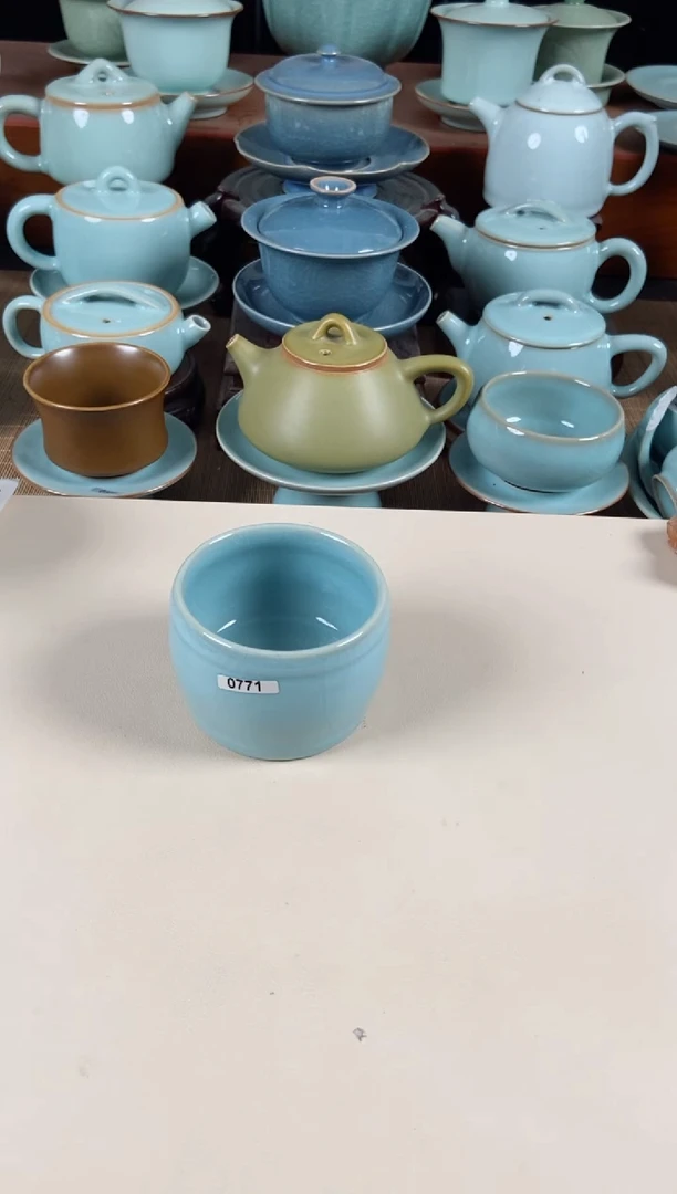 【闪购商品】其他771瑕缸杯缩釉汝瓷主人杯