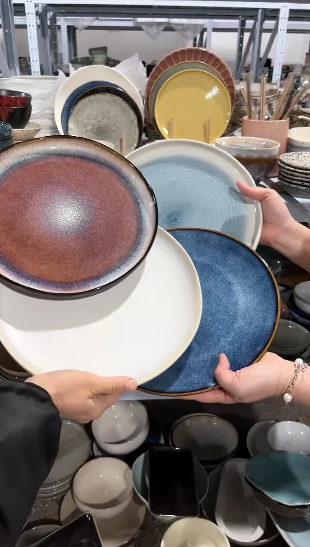 【闪购商品】瓷片外贸尾货瑕疵满20包邮X4 大盘组合