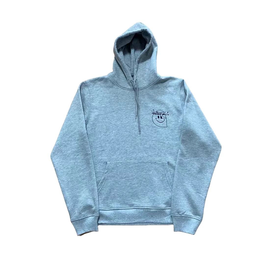 潮流加绒连帽卫衣 春秋款 男女