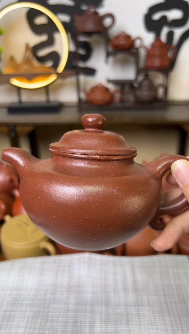 茶壶段泥独壶红降坡莲子壶280CC