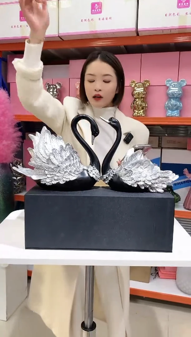 【闪购商品】无铅玻璃小思JMIU-天鹅