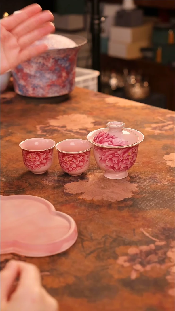 【闪购商品】陶瓷茶具（无礼盒无茶盘）@@A11047