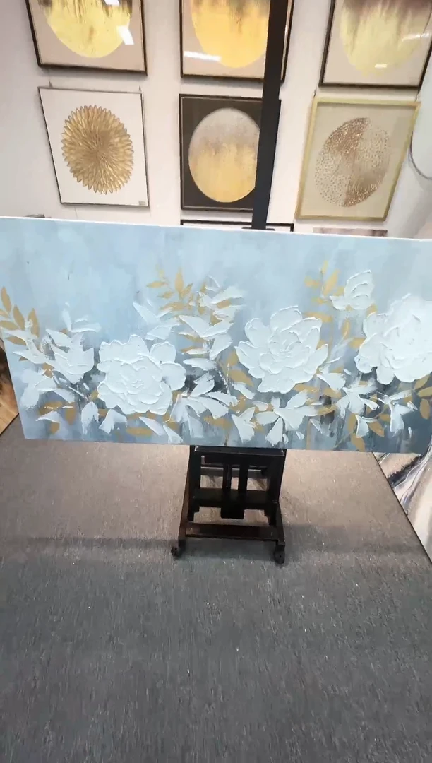 168现代艺术油画装饰画75cm*150cm