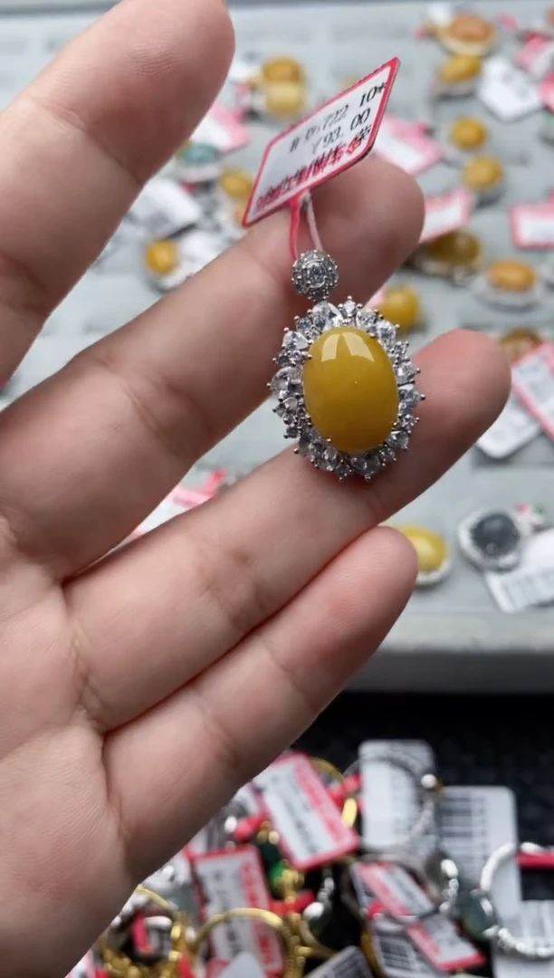 【闪购商品】翡翠戒指银S925镶嵌222222---3