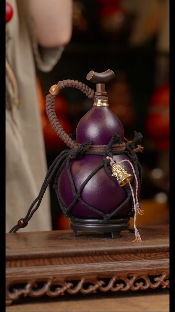 63号精品天然大漆酒葫芦一物一拍~