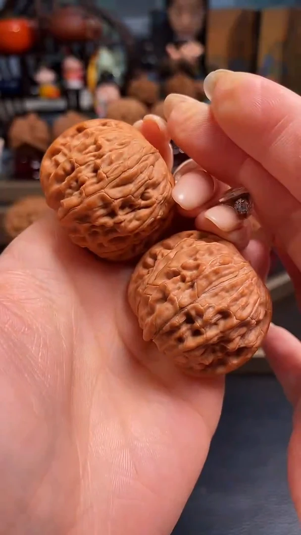 【闪购商品】文玩核桃把件K61磨盘39