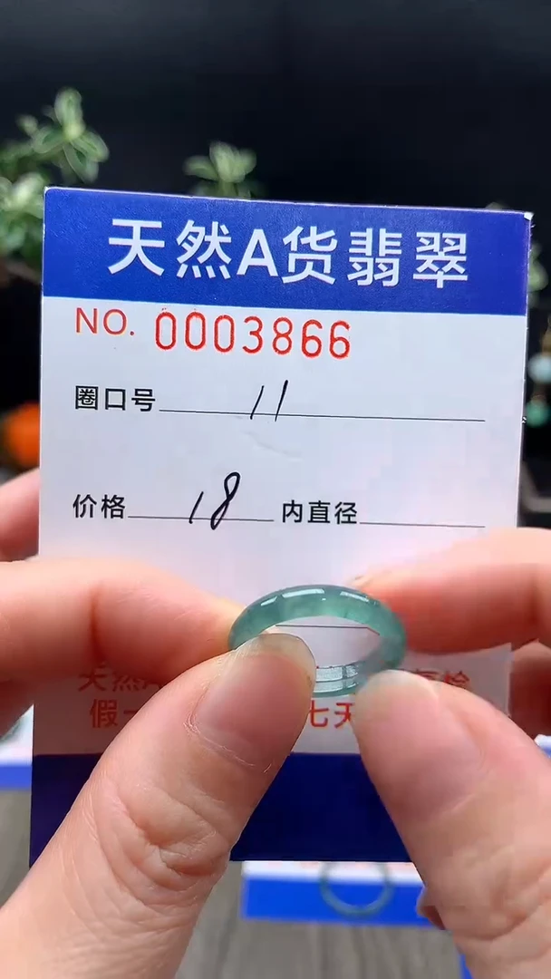 未镶嵌戒指翡翠11#