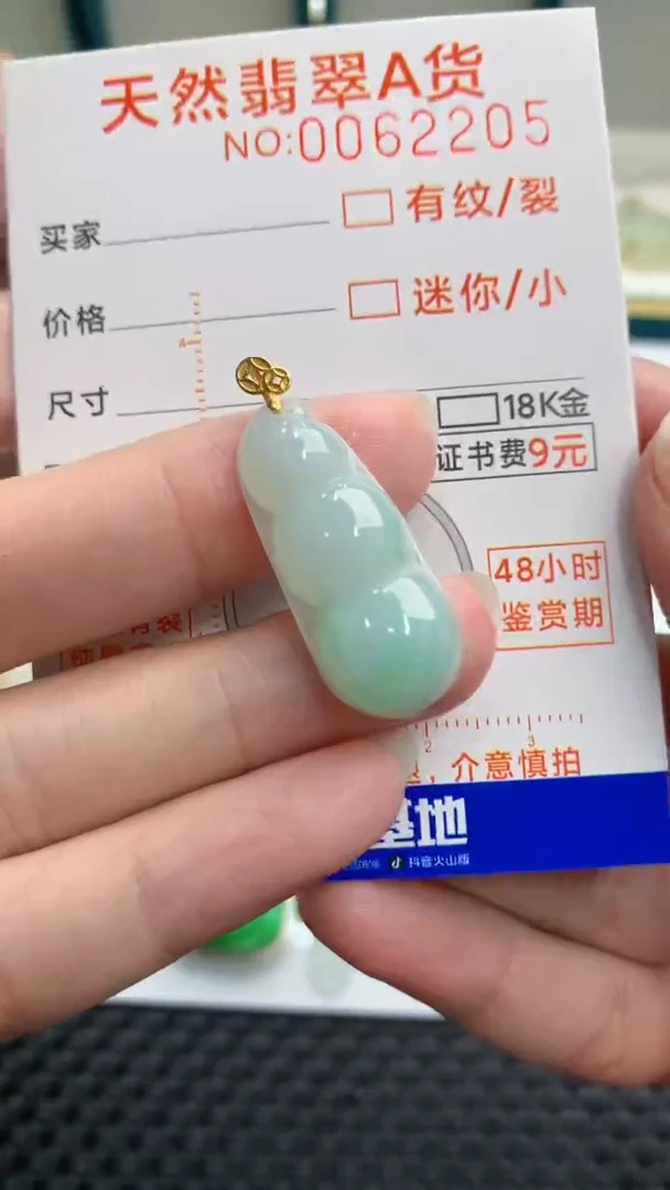 【闪购商品】翡翠颈饰18K金镶嵌            8