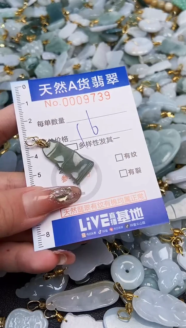 翡翠未镶嵌颈饰天然A货翡翠