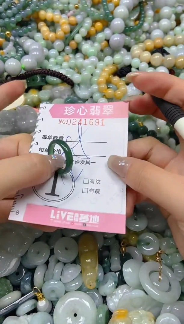 翡翠未镶嵌颈饰闪购0241691多样性发其一