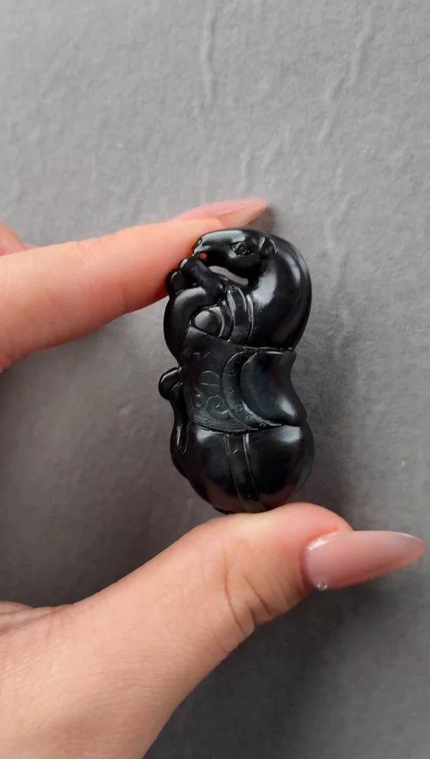 未镶嵌和田玉挂件002 马到功成