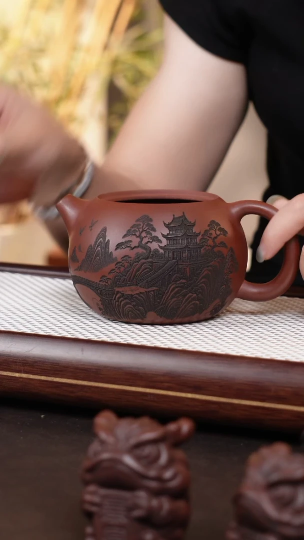 茶壶紫砂龙血砂西施