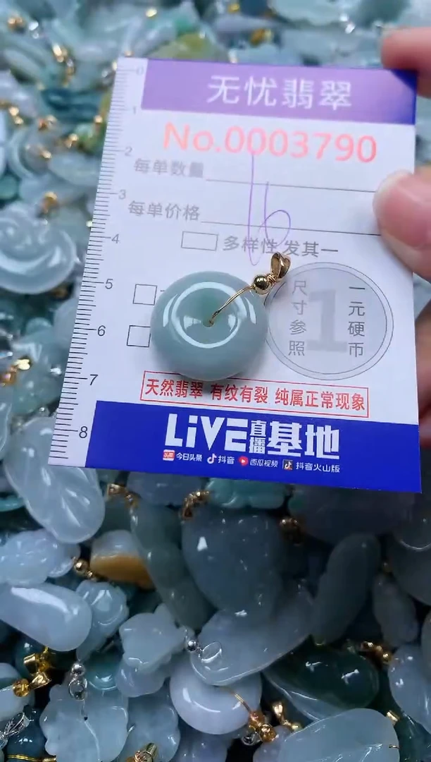 颈饰未镶嵌翡翠3790