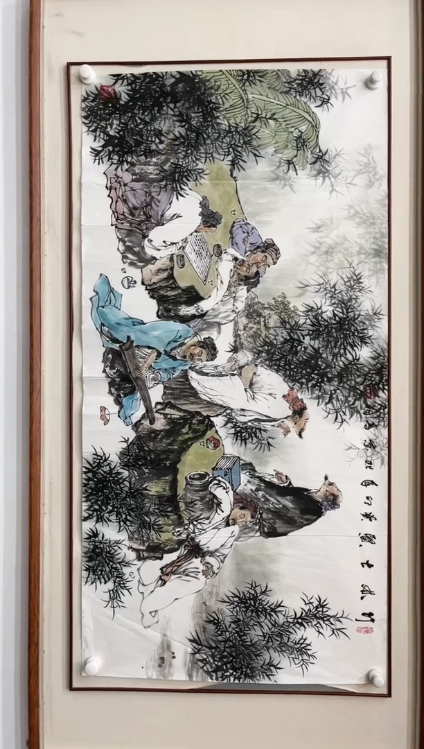 【闪购商品】国画2.9-艺术-冯高翔-四尺人物-03