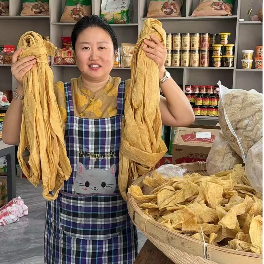 【马大哈专属蛋白肉】蛋白肉特产火锅豆腐皮素肉含盐粒