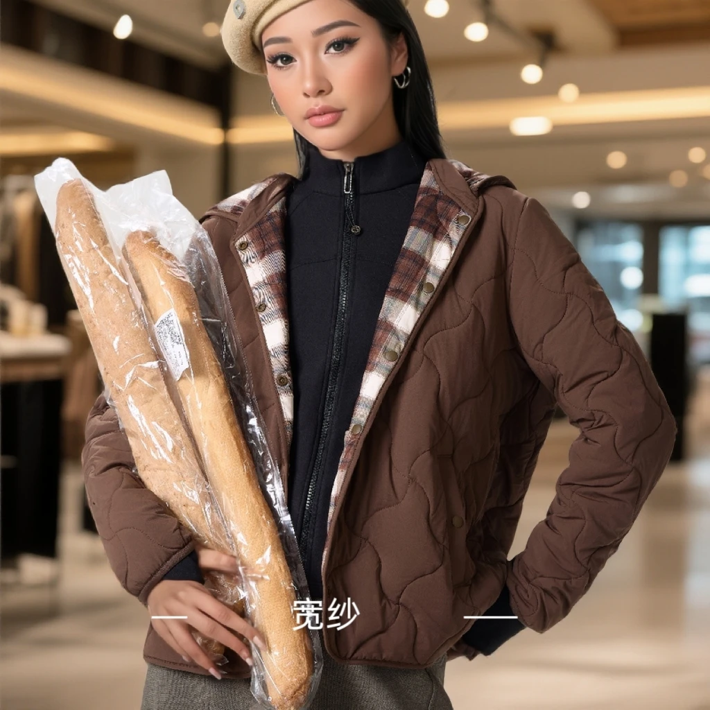 11526宽纱女士格格搭可拆卸三穿三防羊毛外套