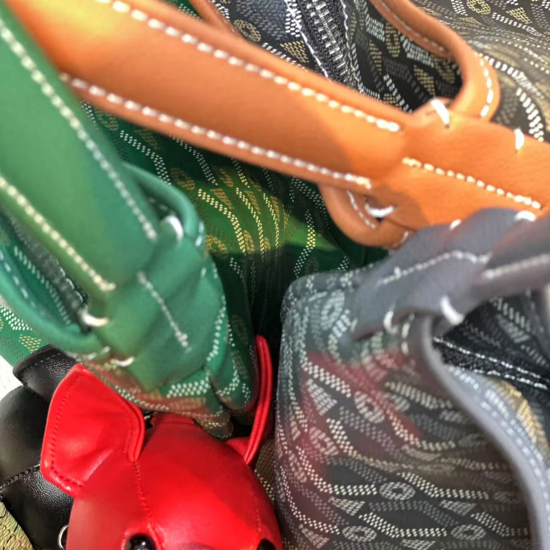 TUSCAN'S印花便携式港风防刮耐磨单肩包竹子提花腋下女士包包