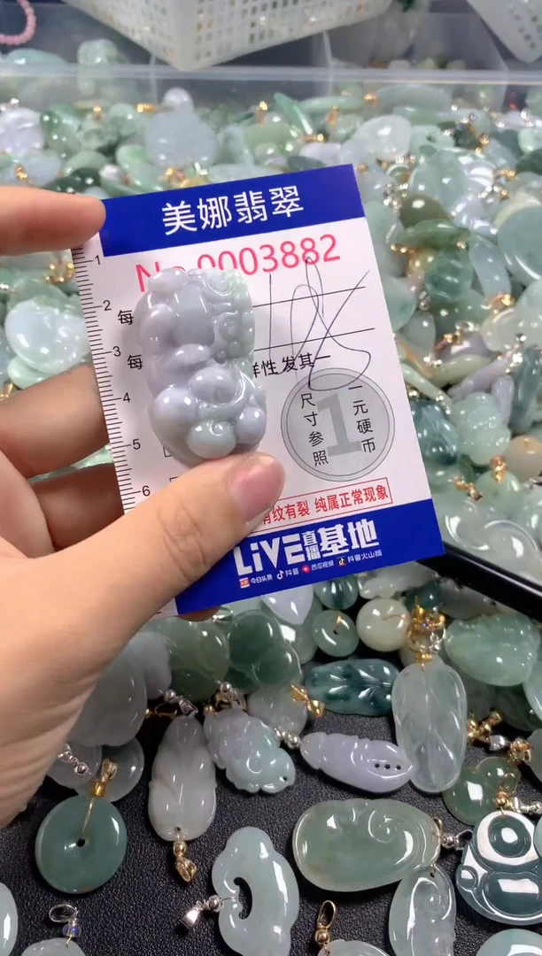 颈饰未镶嵌翡翠3882