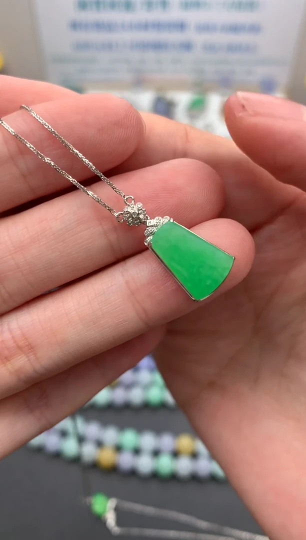 【闪购商品】定制翡翠18K金镶嵌模式推广期24小时鉴赏期