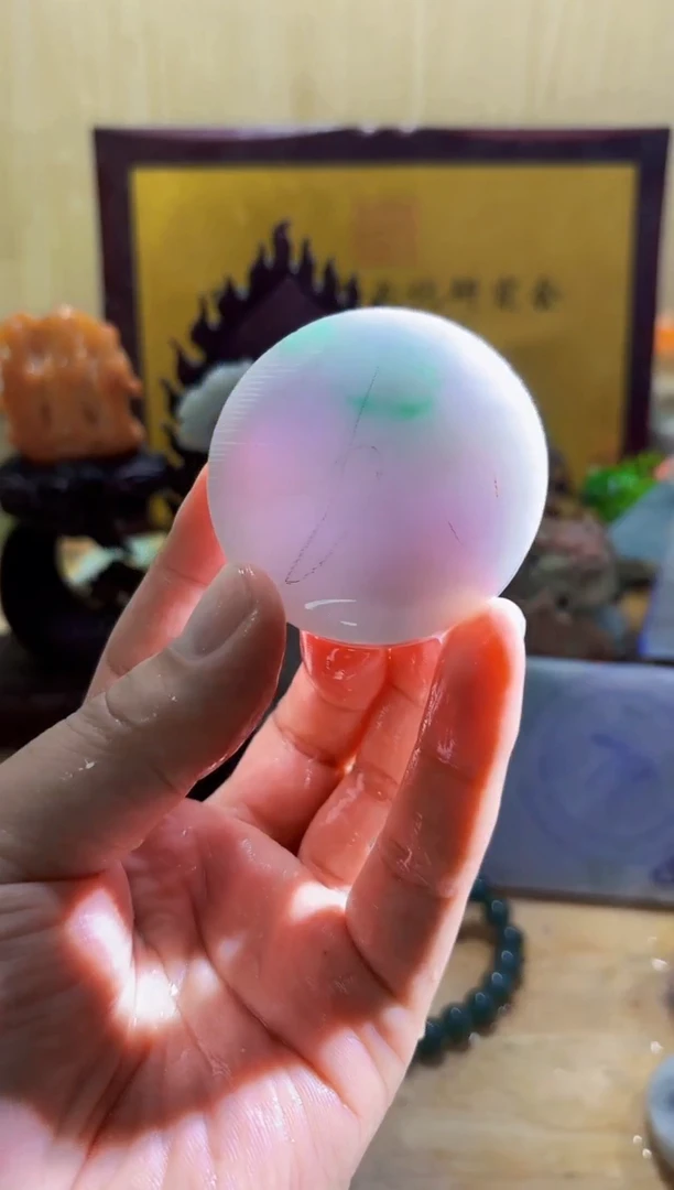 颈饰未镶嵌翡翠A货常星4915