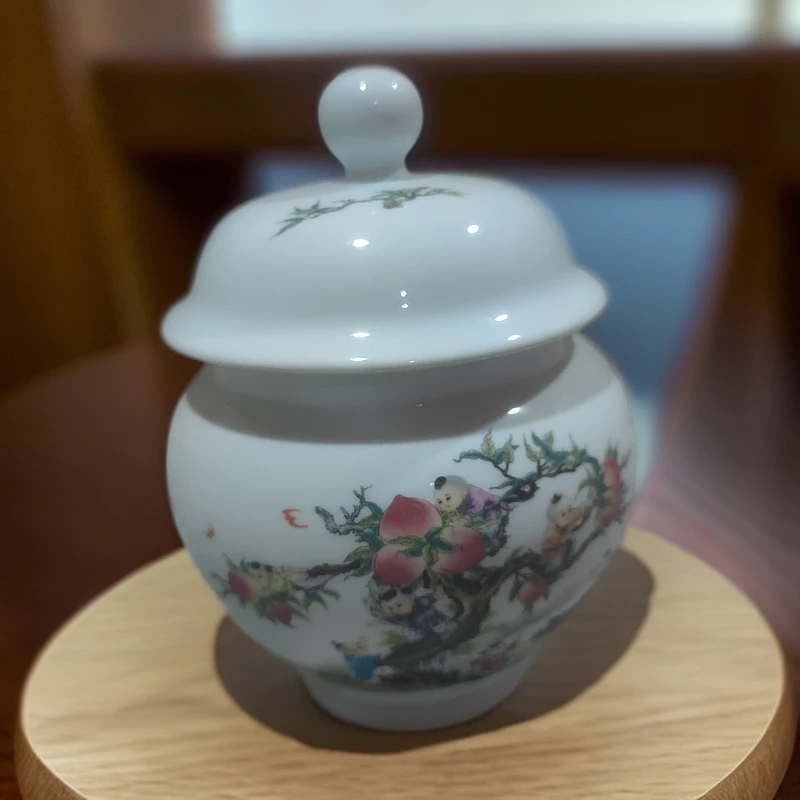 景德镇陶瓷将军罐（福袋专属画片随机发）