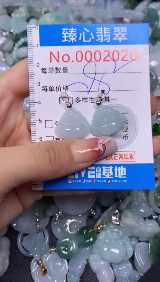 【闪购商品】翡翠颈饰未镶嵌含绳0002020