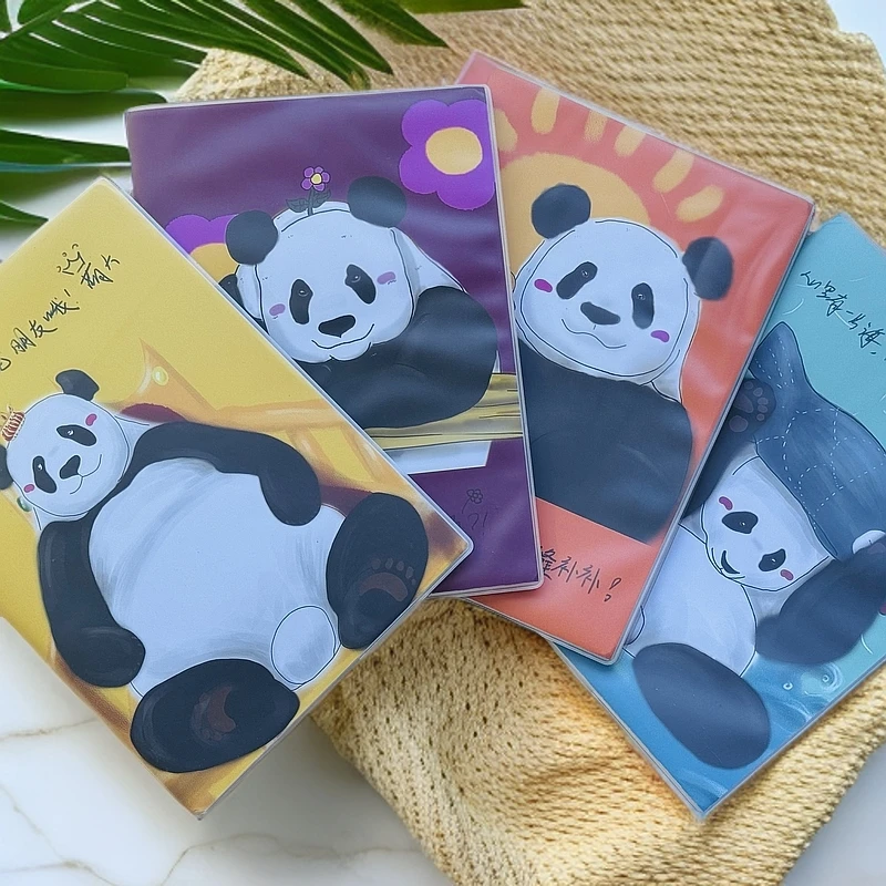 潘达虎·原创限量 设计师款 心上熊ins胶套高颜值A5笔记本
